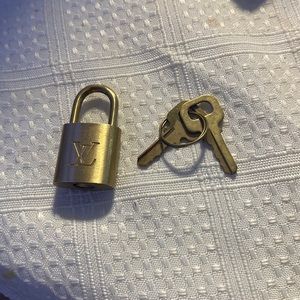 A Louis Vuitton paris lock